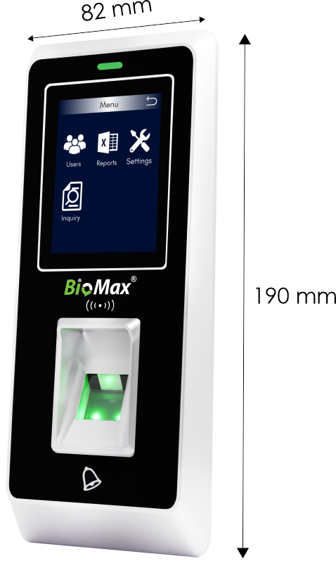 Biomax Fingerprint Time Attendance & Access Control System N-BM22