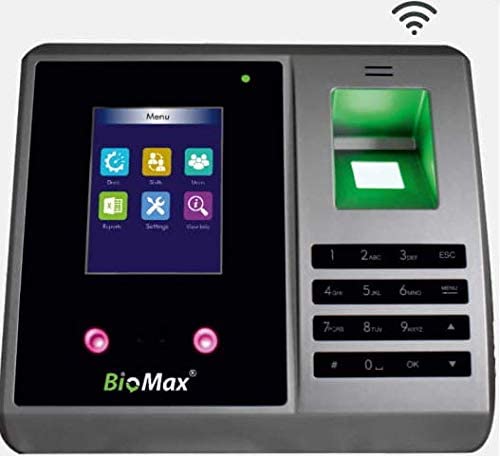 Biomax Face Based Attendance Machine with Inbuilt Wi-Fi N-BM60W Pro