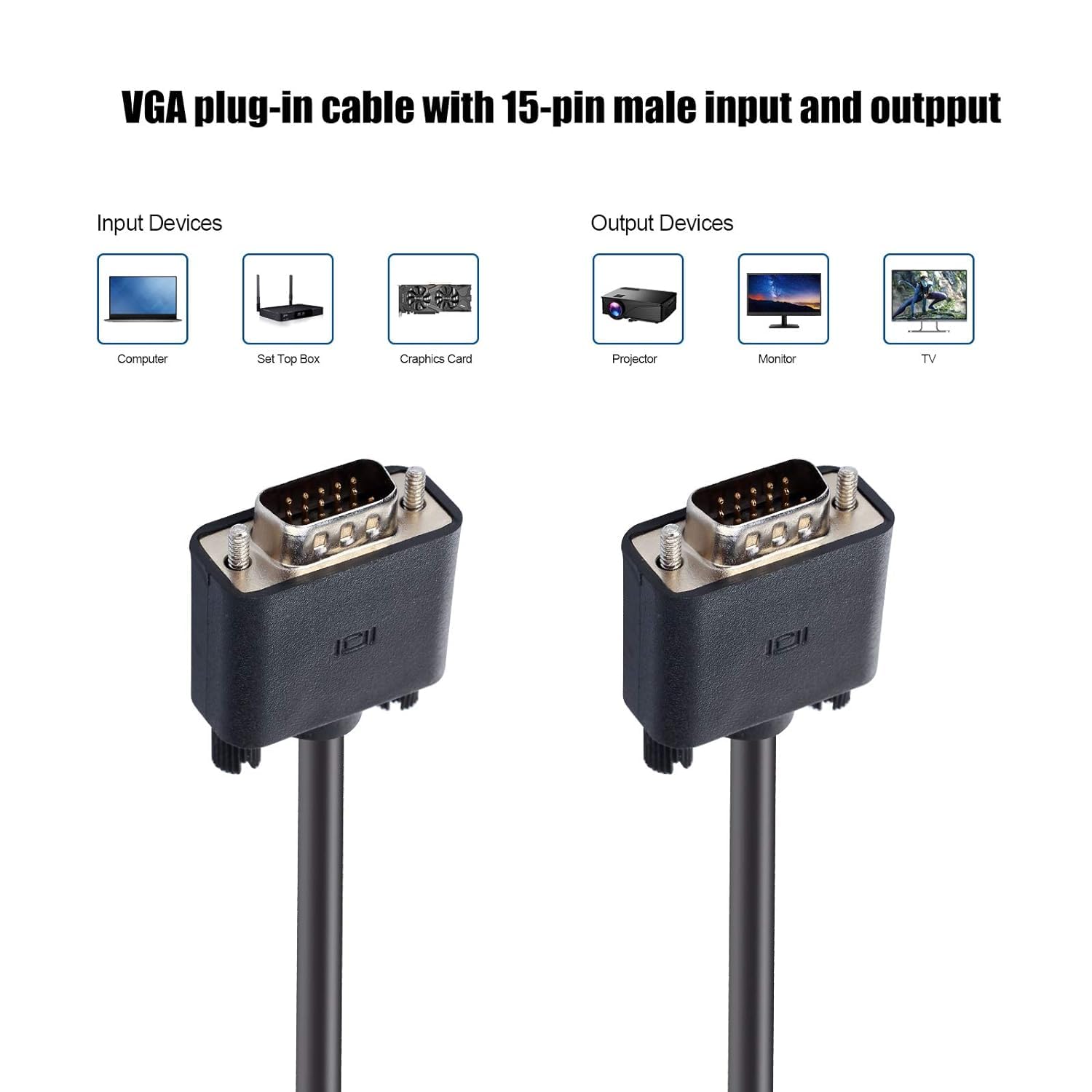 VGA Cable 1.5 Meters
